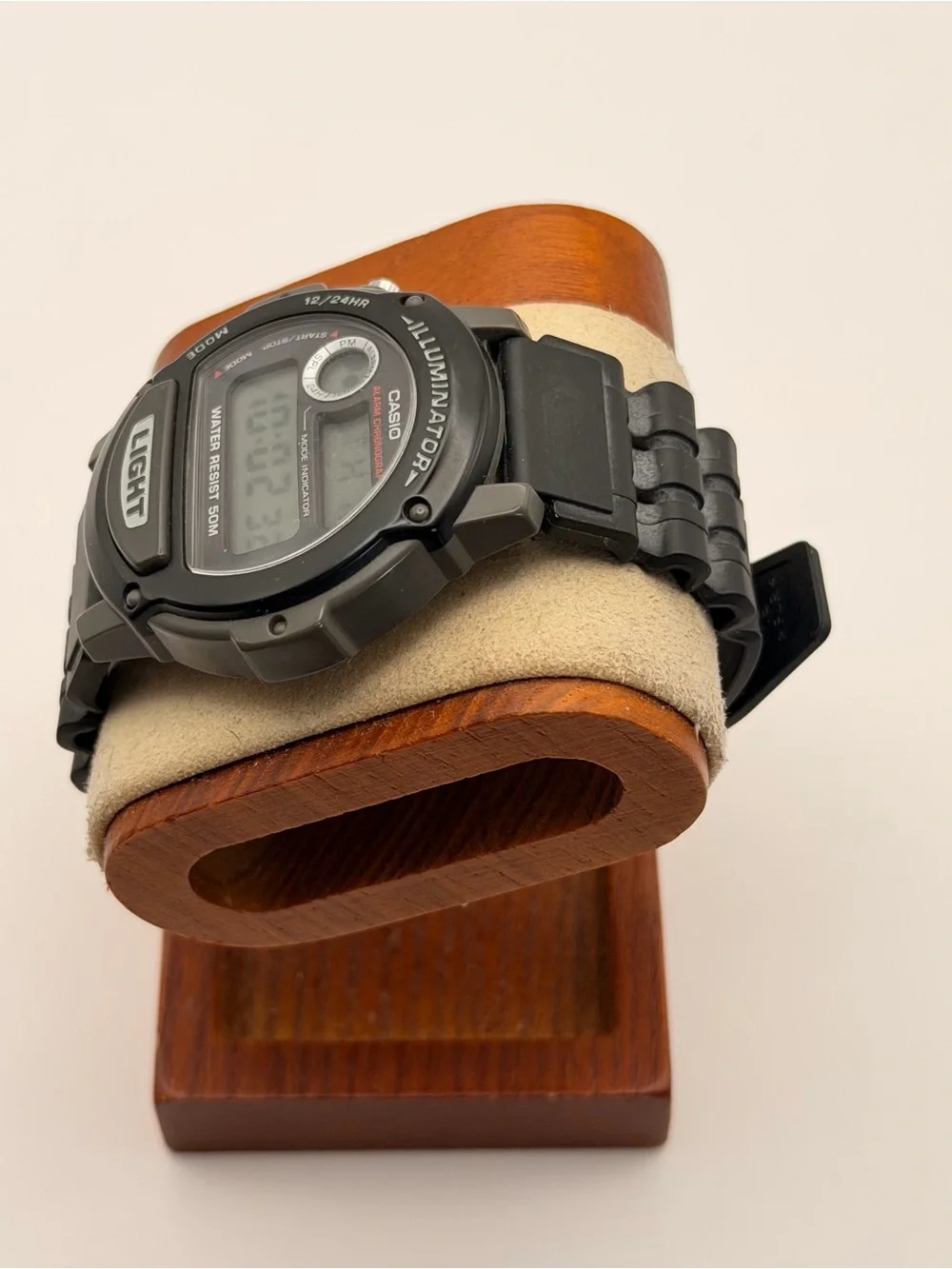 Casio Illuminator W87H-1V, black/Gray, Tested